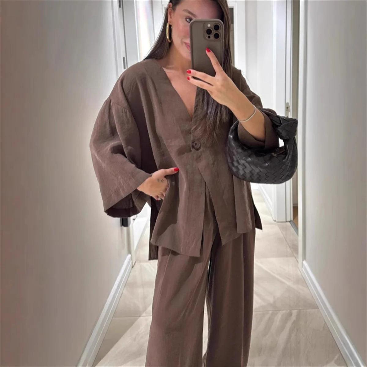 Ensemble Décontracté Féminin ModernLune