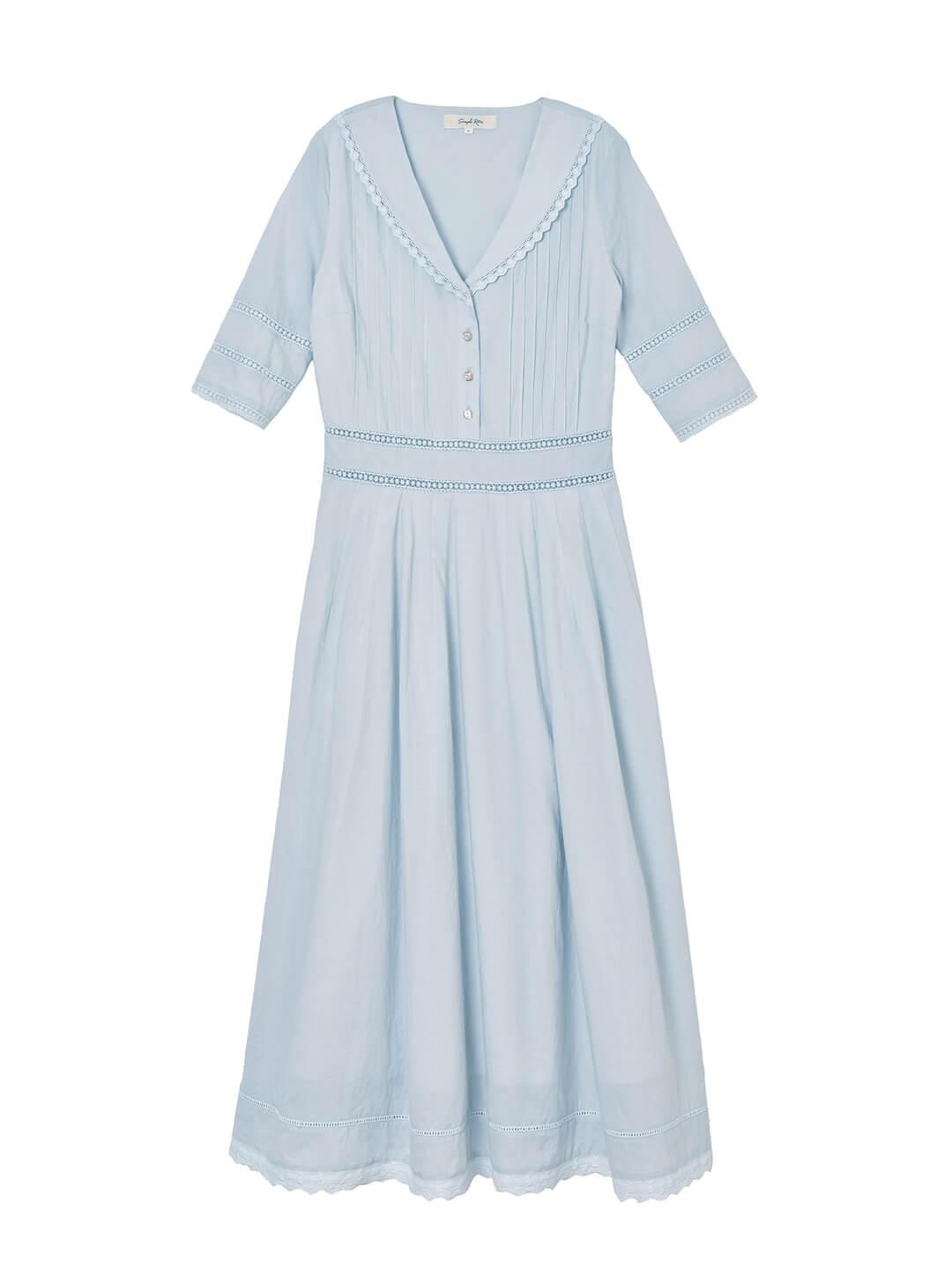 Robe Midi Paysanne 100% Coton