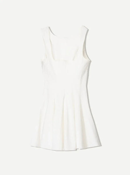 Robe Blanche Courte Classique