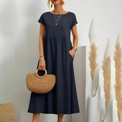 Robe en Lin Élégante