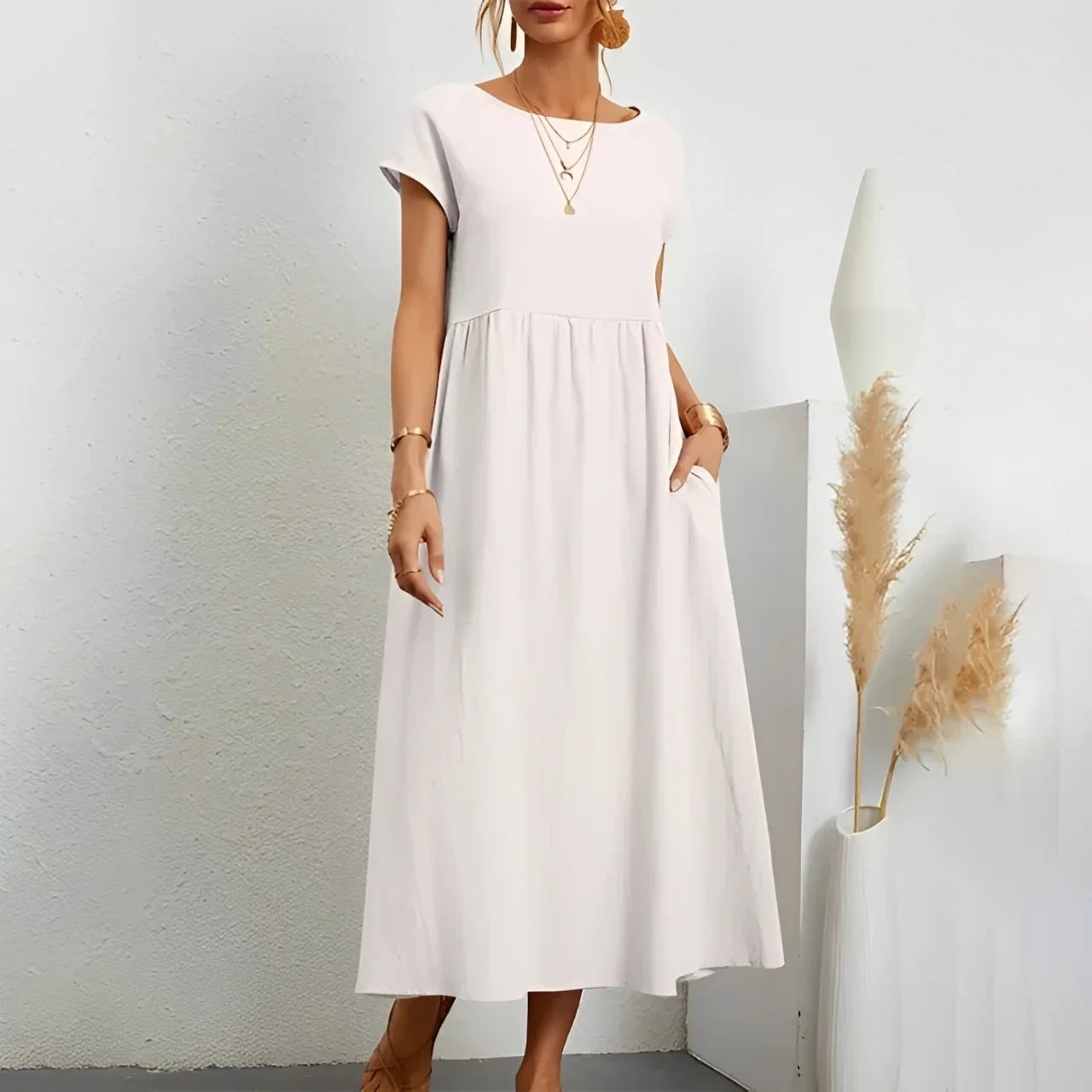 Robe en Lin Élégante