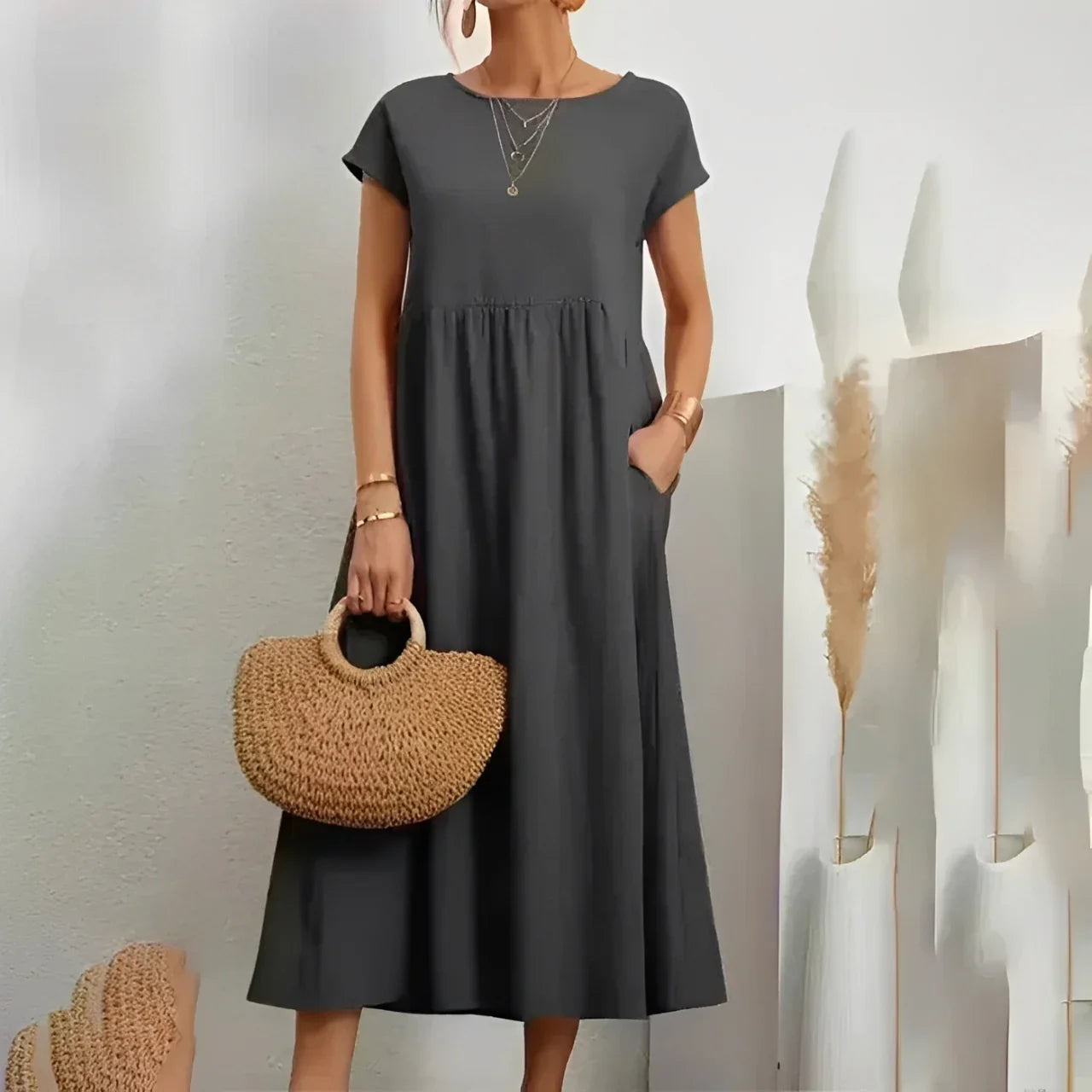 Robe en Lin Élégante